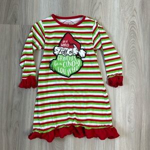 ⭐️Grinch Christmas Nightgown/Dress - Size 2T⭐️